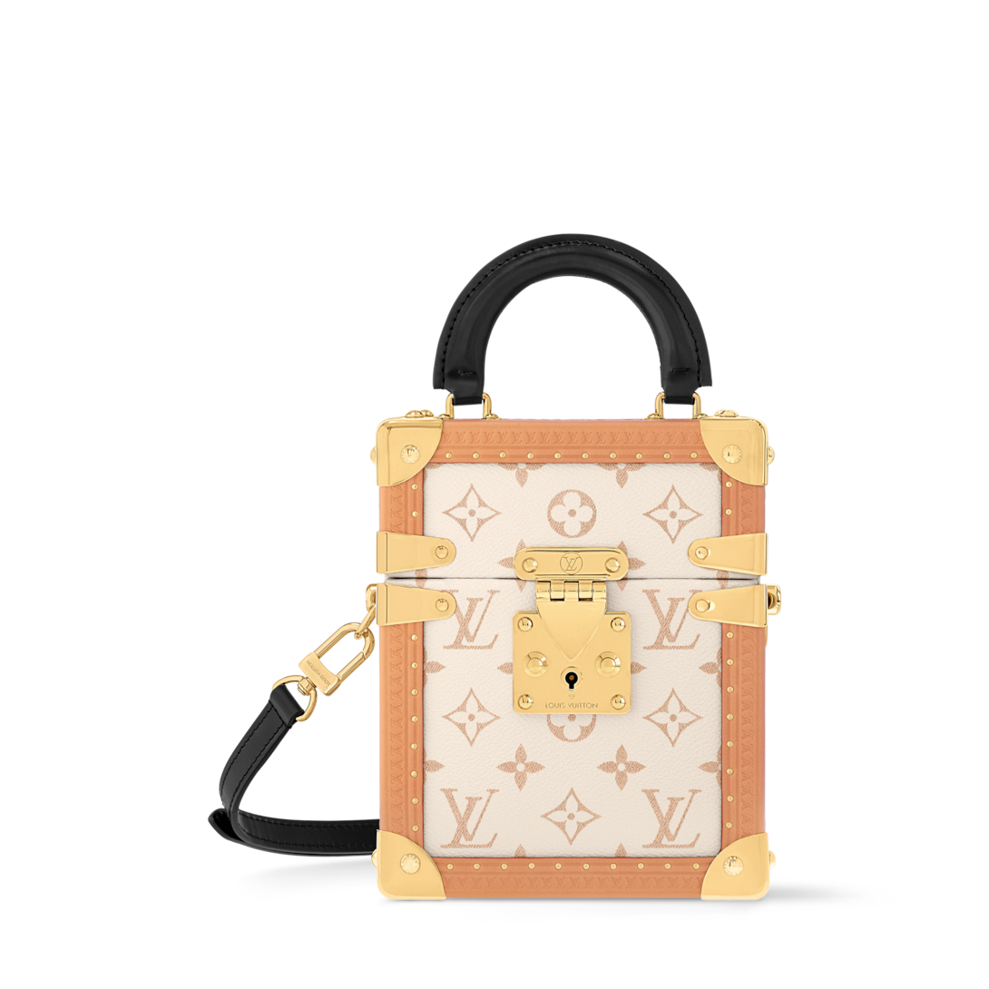 LOUIS VUITTON ギフト箱 クリーム色 Camera Box Monogram Beige Other Monogram Canvas - Hardsided